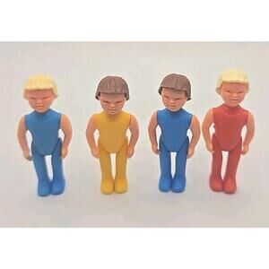 Kinder Surprise Babies Lot of 4 Children in casual suits 1984 SKU324